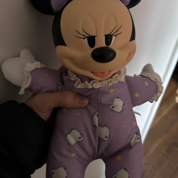 vintage Disney Mattel Huglight Minnie Your Sleepytime Friend Mattel 1980’s - Picture 3 of 3